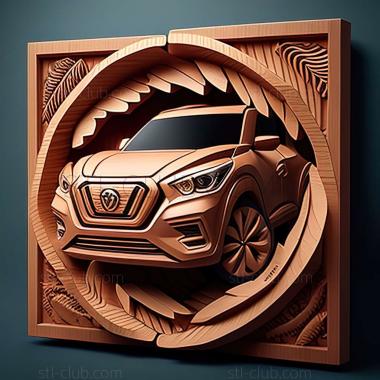 3D модель Nissan Kicks (STL)